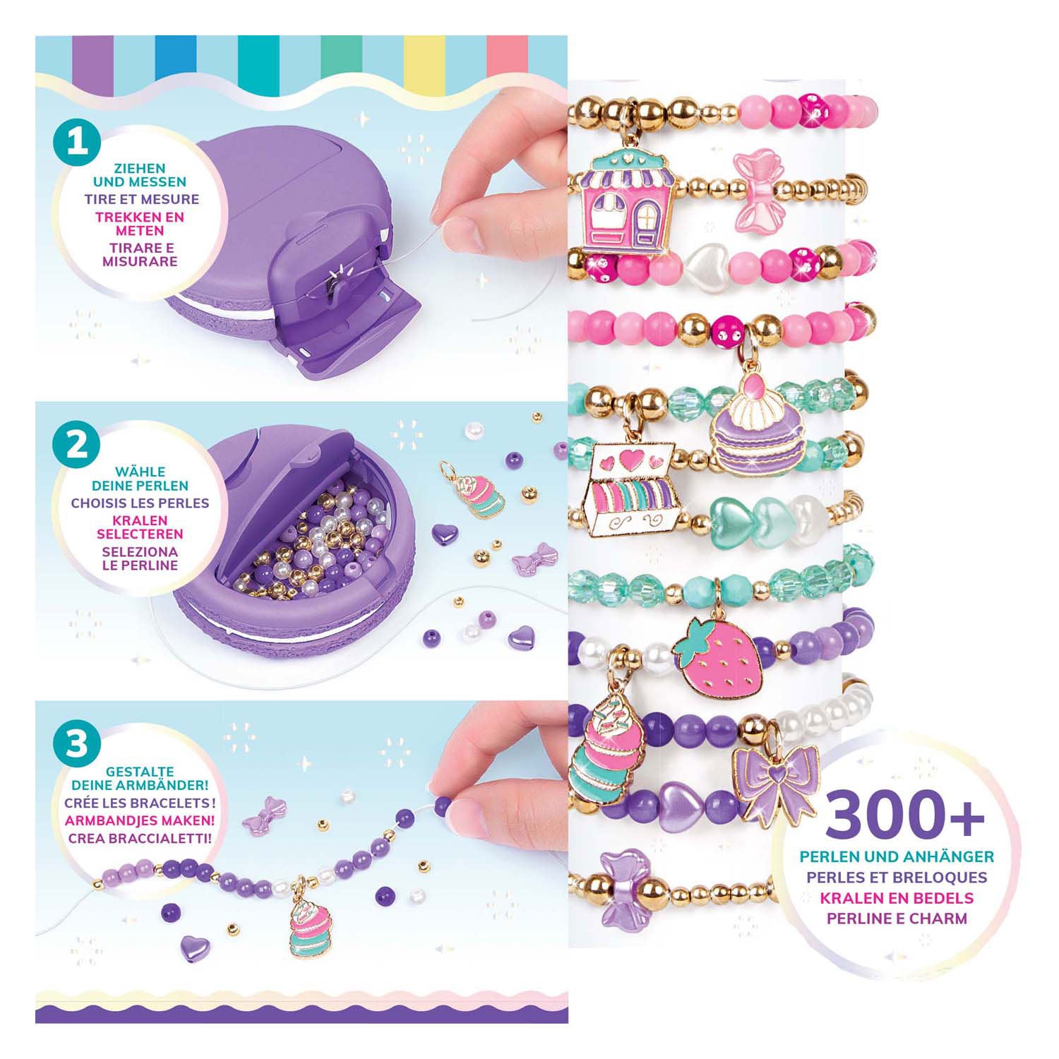 Spectron Macaron Armbandset