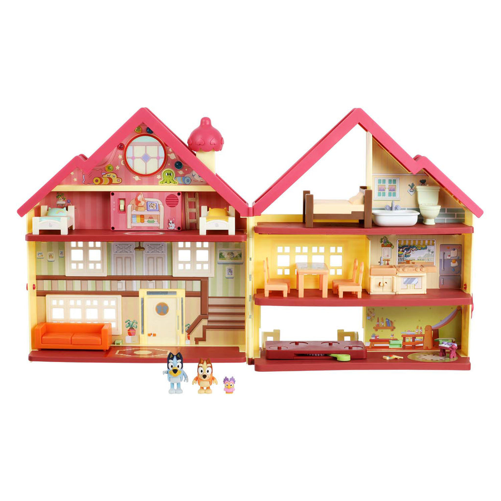 Moose toys bluey ultieme speelhuis met licht en geluid