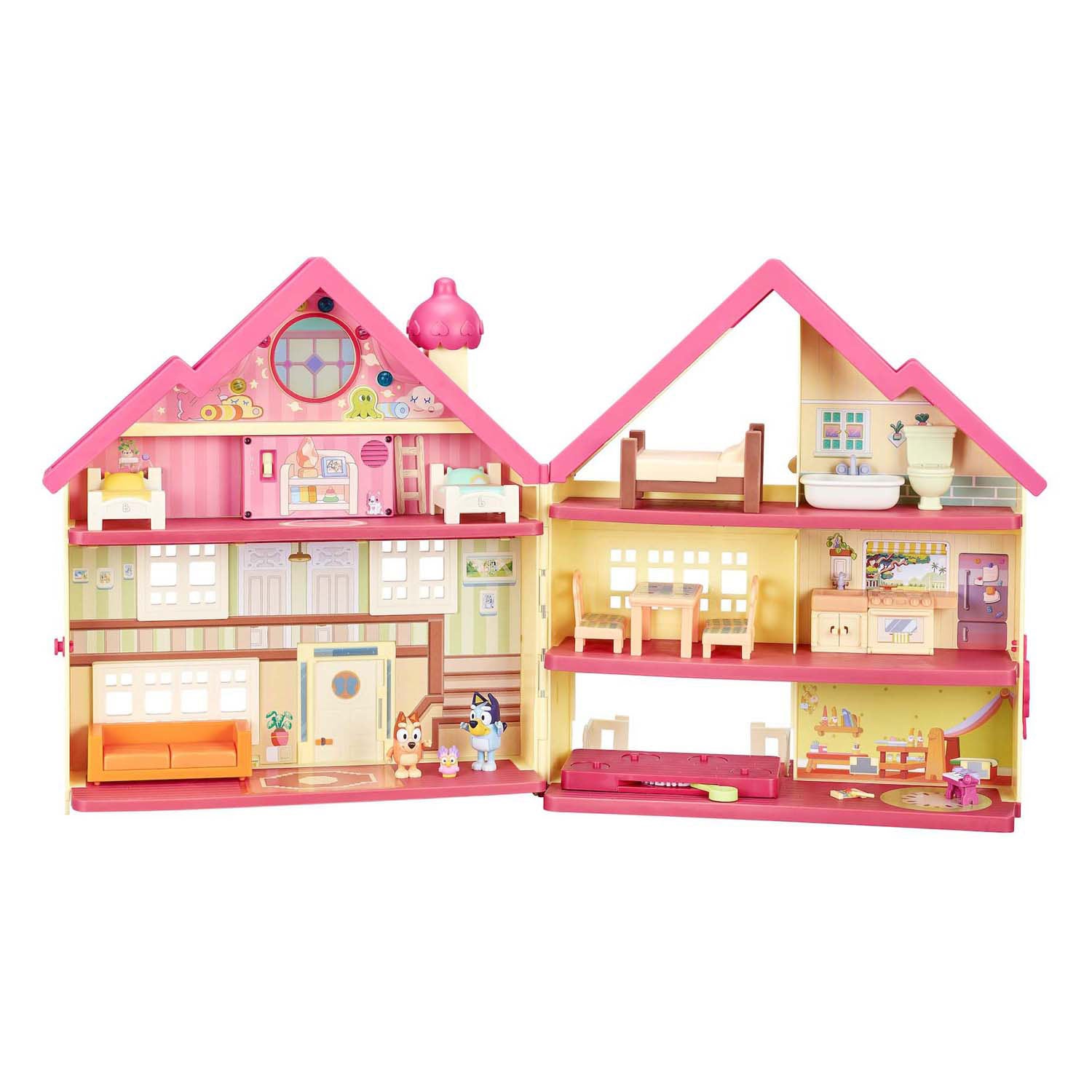Moose toys bluey ultieme speelhuis met licht en geluid