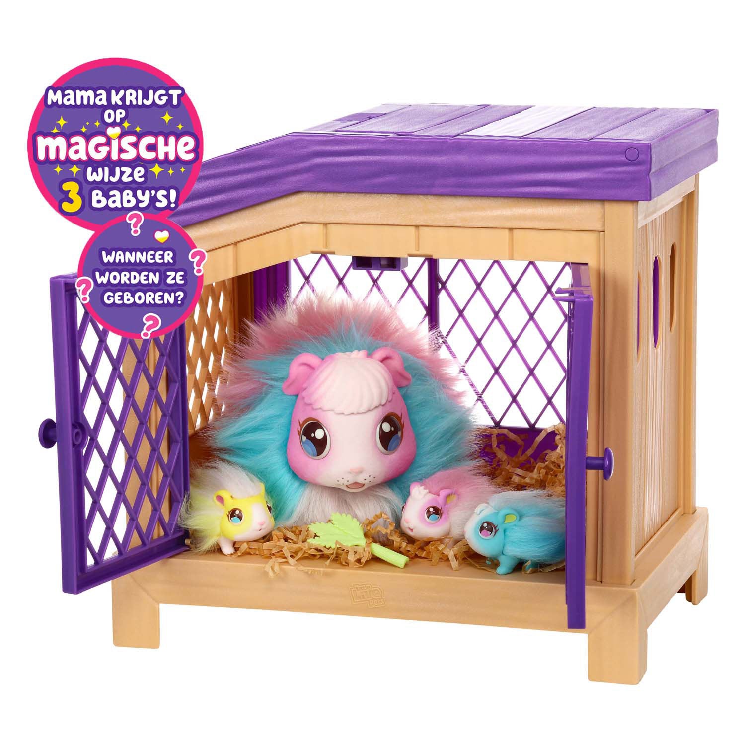 Little live pets mama surprise rainbow interactief dier