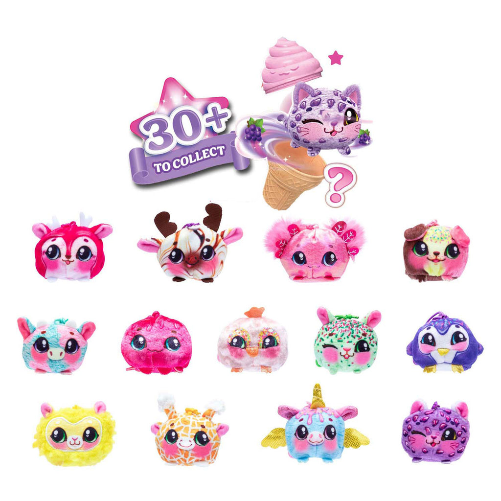 Spectron Cookeez Makery Yum Yumz Überraschungs-Kuscheltier, 2er-Pack