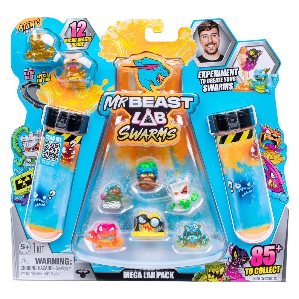 Spectron Mrbeast Lab Swarms Serie 2 Atomic Series Actionfiguren, 12er-Pack