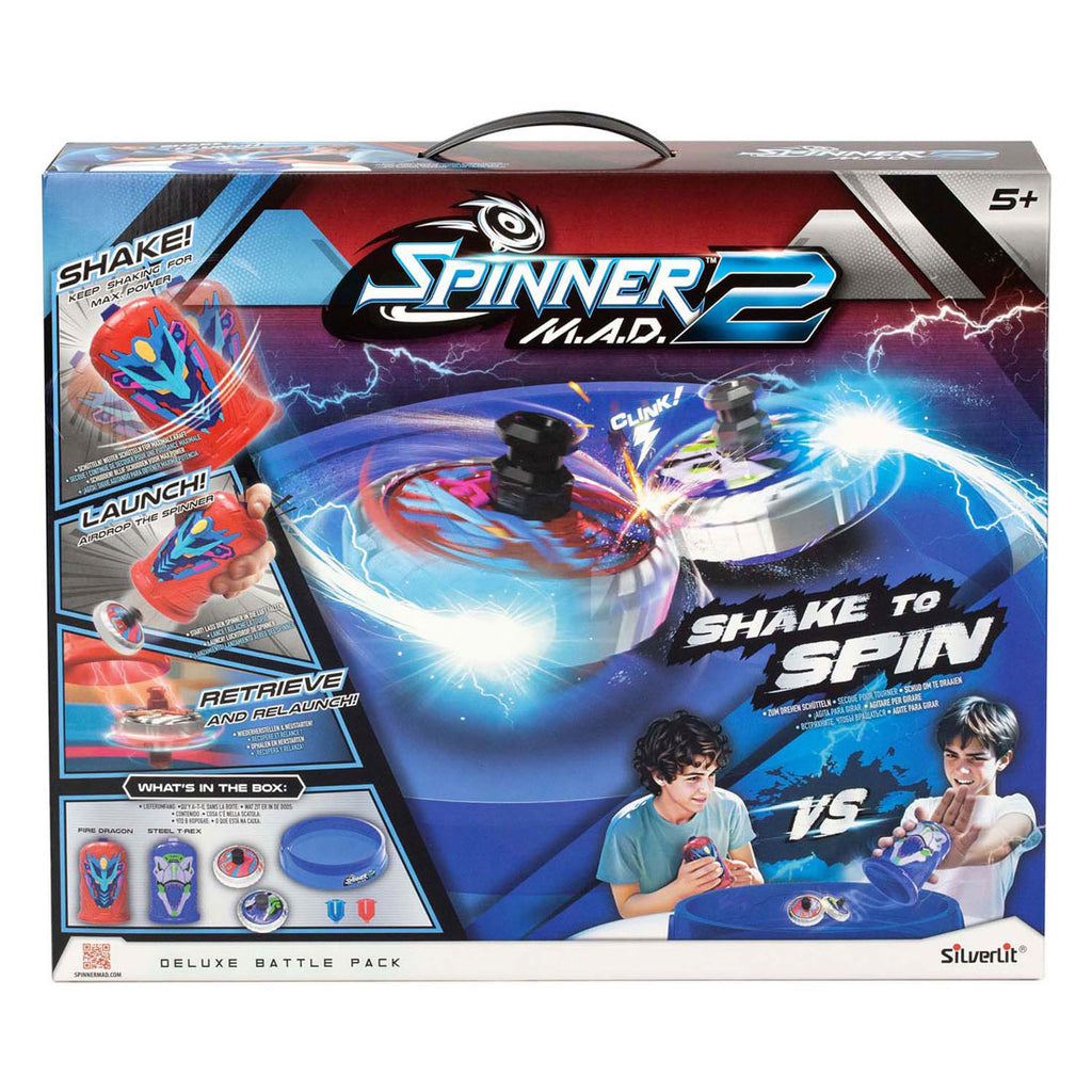 Silverlit Spinner Mad 2 Deluxe Battle Pack