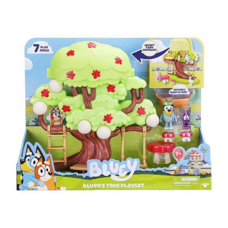 Moose toys bluey - bluey's boomhut speelset