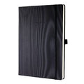 Sigel notitieboek - conceptum pure - a4 - zwart - hardcover - 194 pagin's - 80 grams - lijn - si-co112