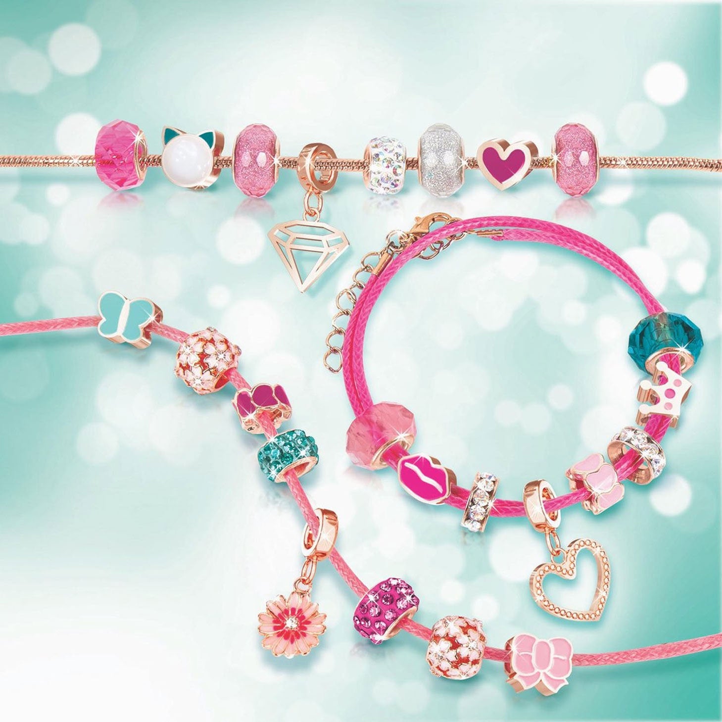 Spectron make it real armbanden met bedels
