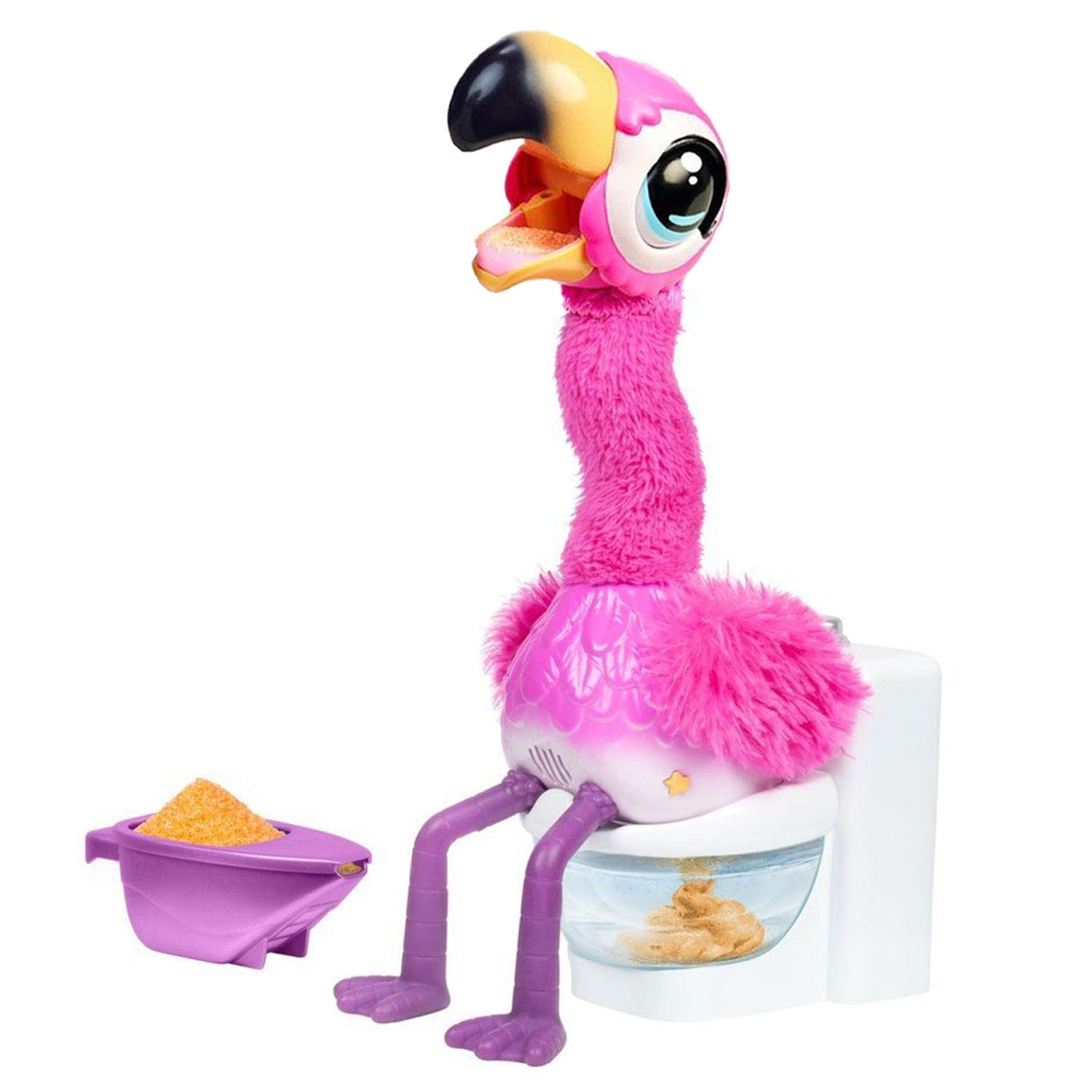 Spectron Gottago Flamingo interaktives Kuscheltier