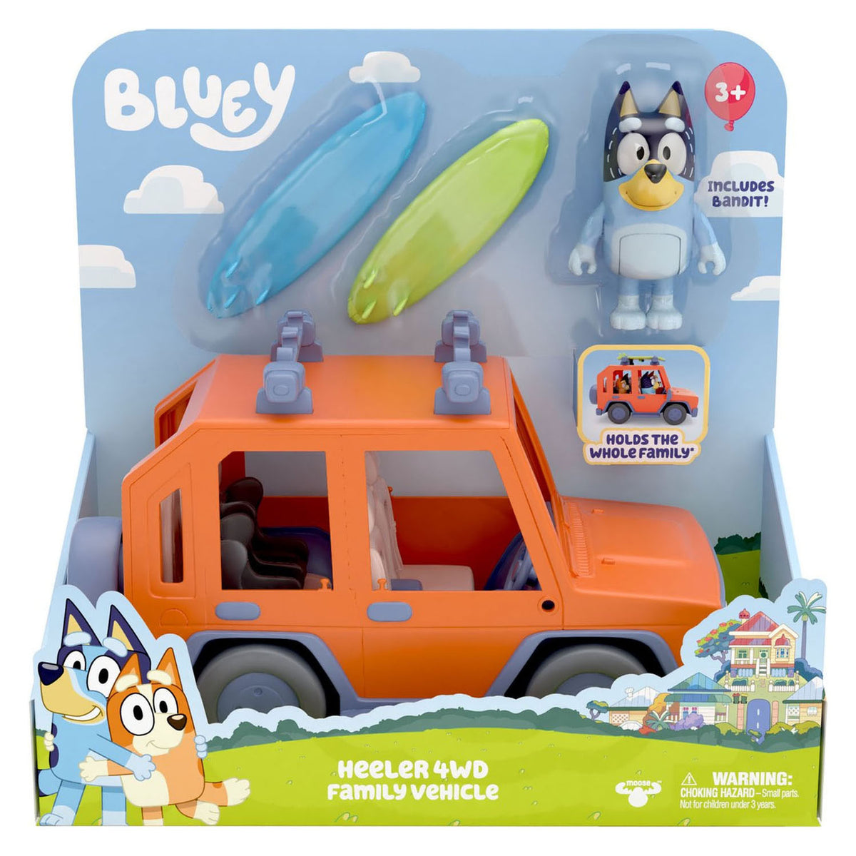 Spectron Bluey Spielzeugauto mit Zubehör