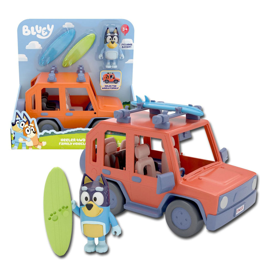 Spectron Bluey Spielzeugauto mit Zubehör