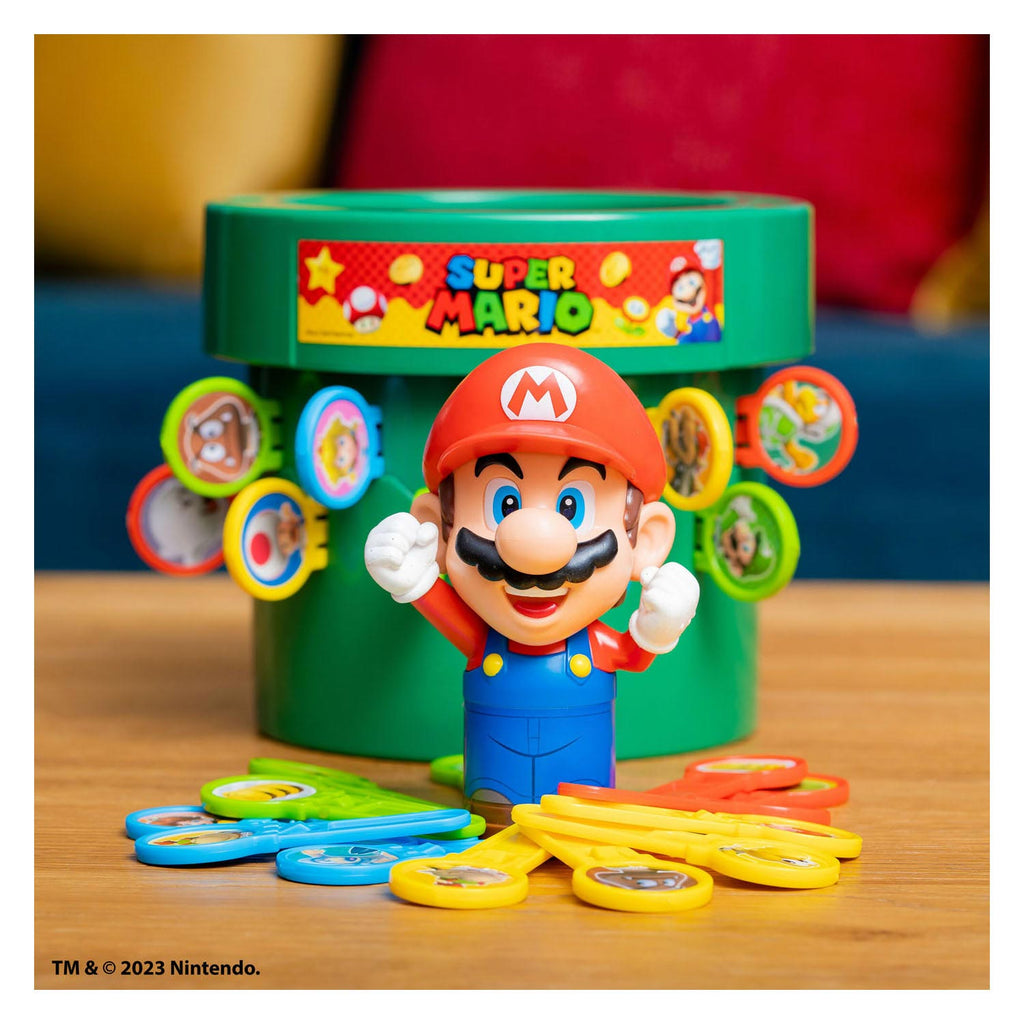 Tomy pop up super mario bordspel