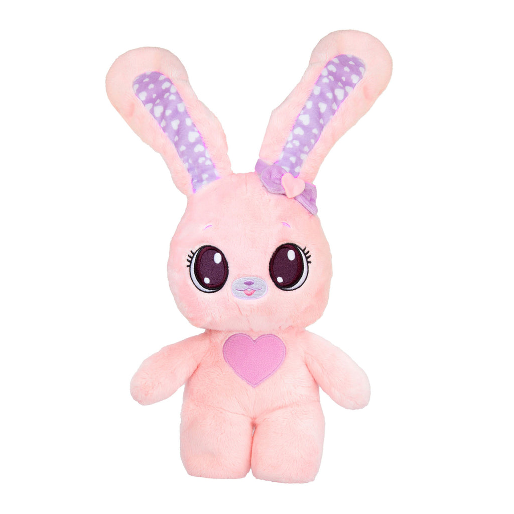 Spectron Peekapets Kiekeboe Plüschhase, rosa-violett, mit Sound