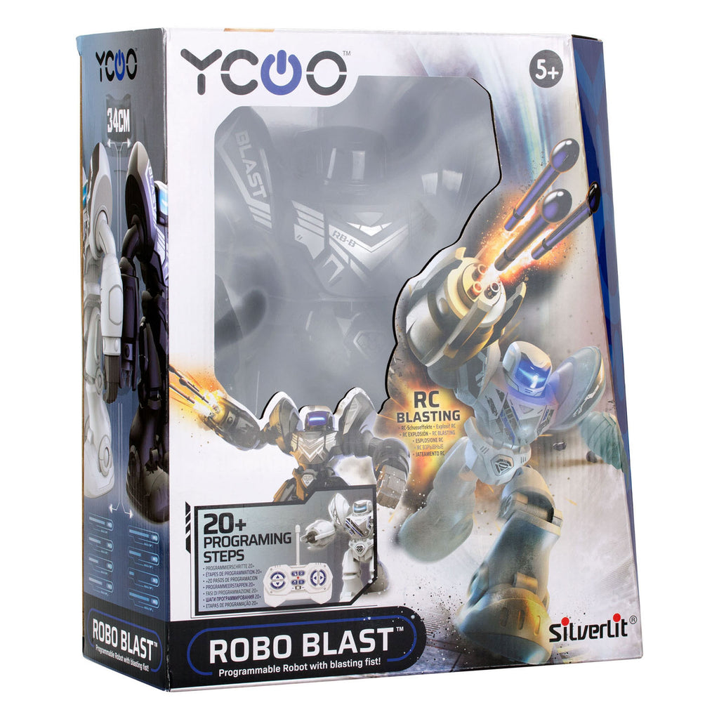 Silberroboter Robo Schwarz Schwarz Schwarz