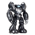 Silberroboter Robo Schwarz Schwarz Schwarz