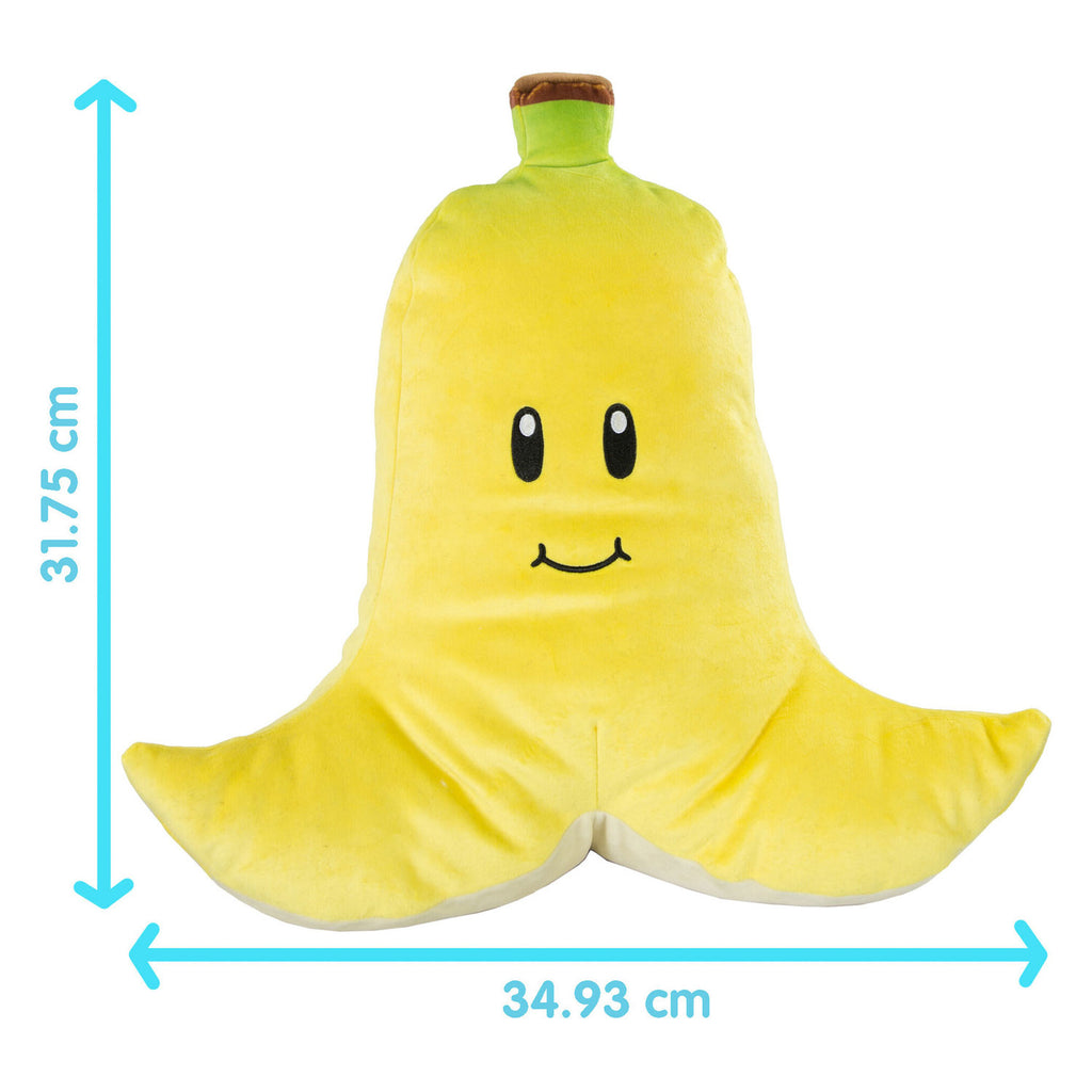 Tomy super mario mega banana pluchen knuffel - club mocchi mocchi