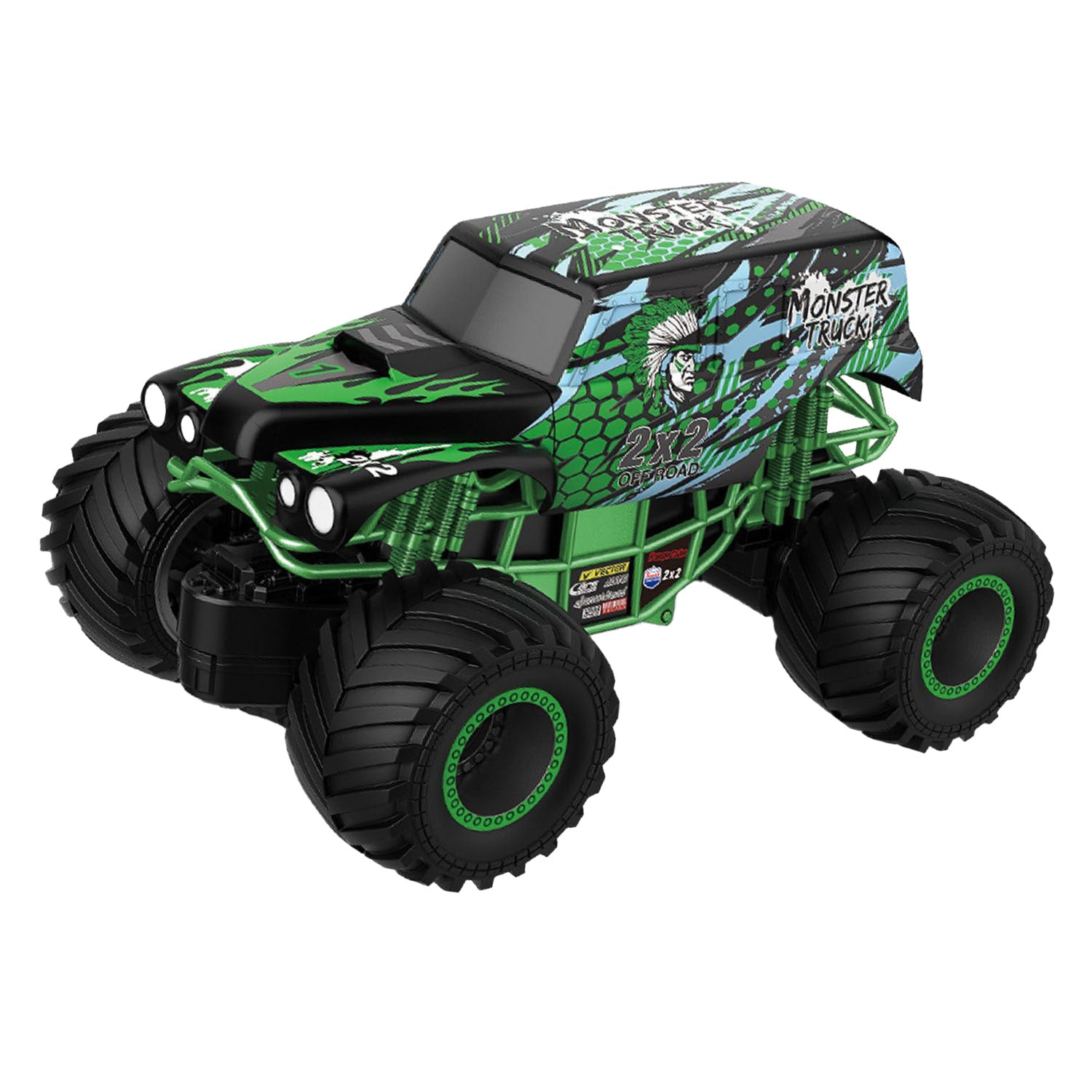 Gear2play rc monster destroyer bestuurbare auto