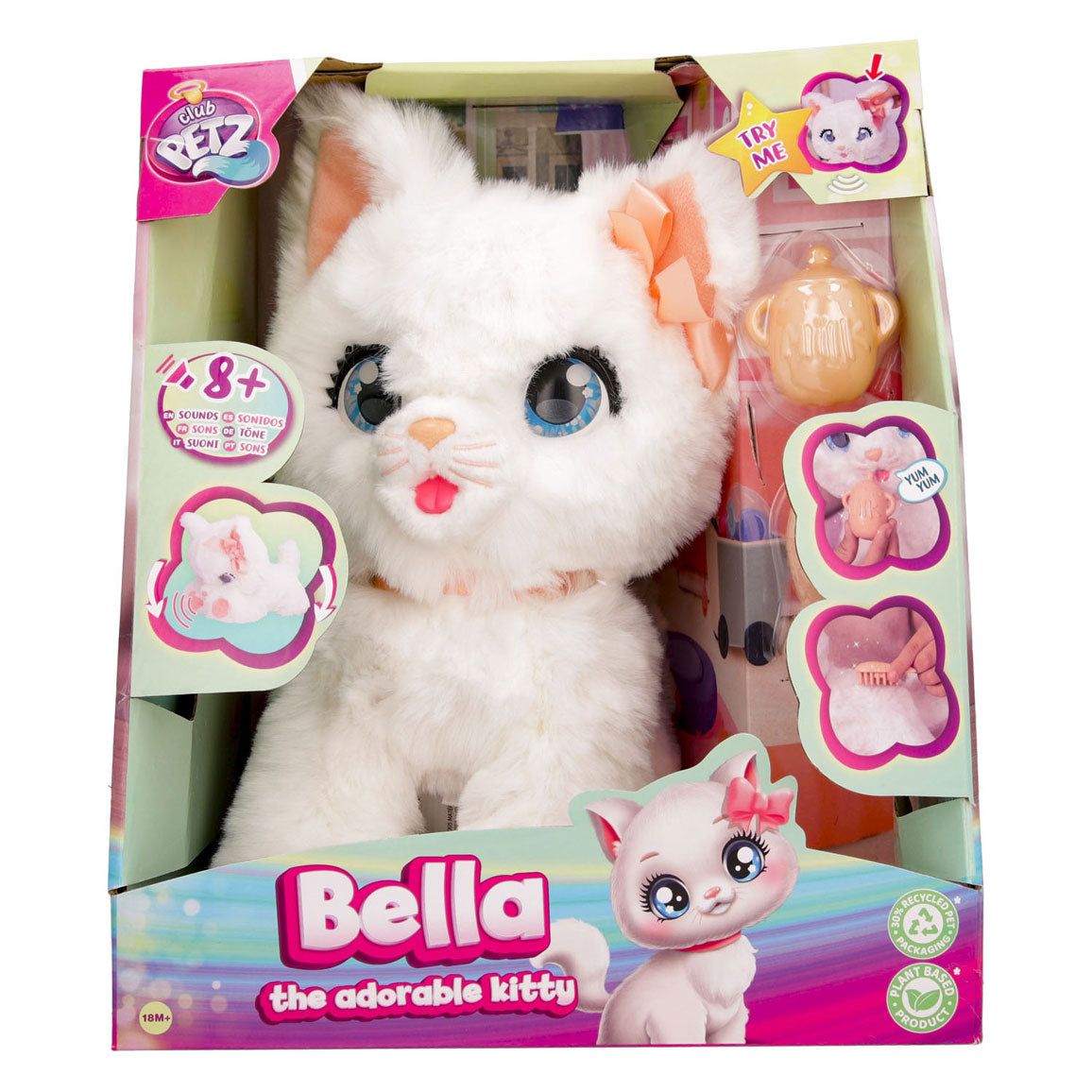 Bella die Katze Interaktive Umarmung