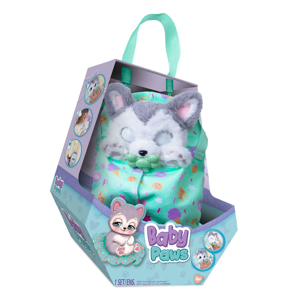 Spectron Cuddle Pets Husky interaktives Plüschtier