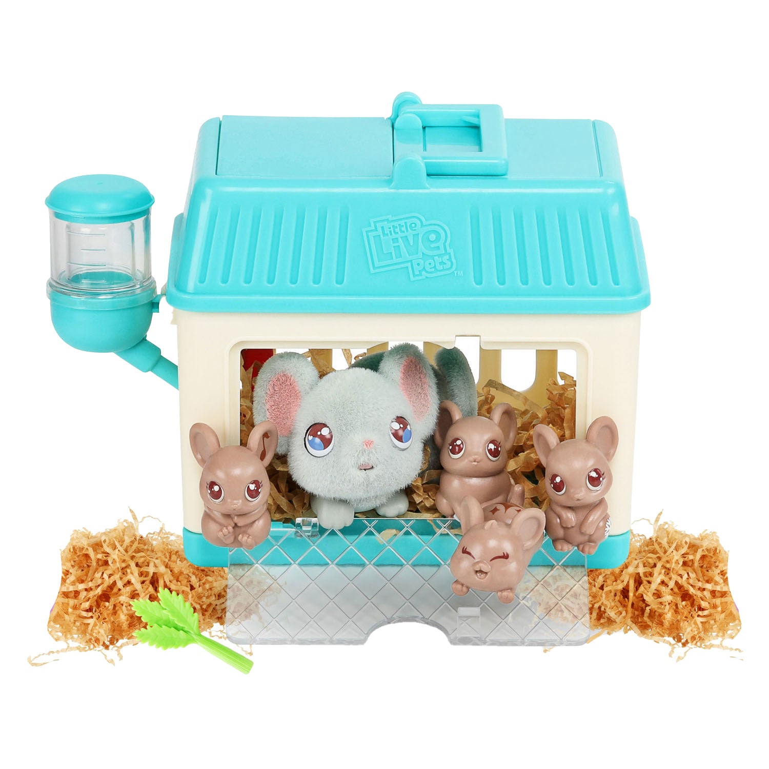 Moose Toys Little Live Pets Mama Überraschungs-Mini-Spielfigur Maus