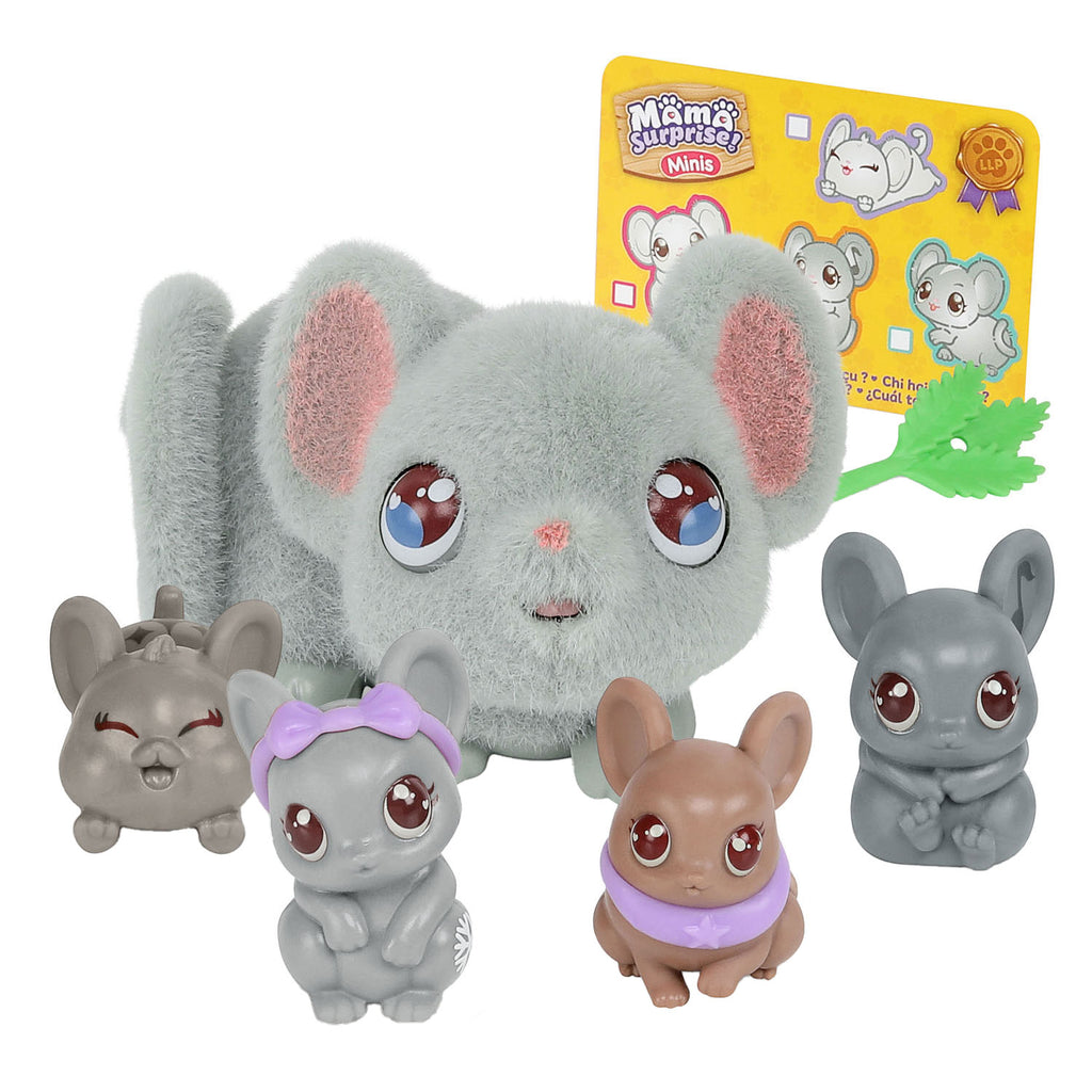 Moose Toys Little Live Pets Mama Überraschungs-Mini-Spielfigur Maus