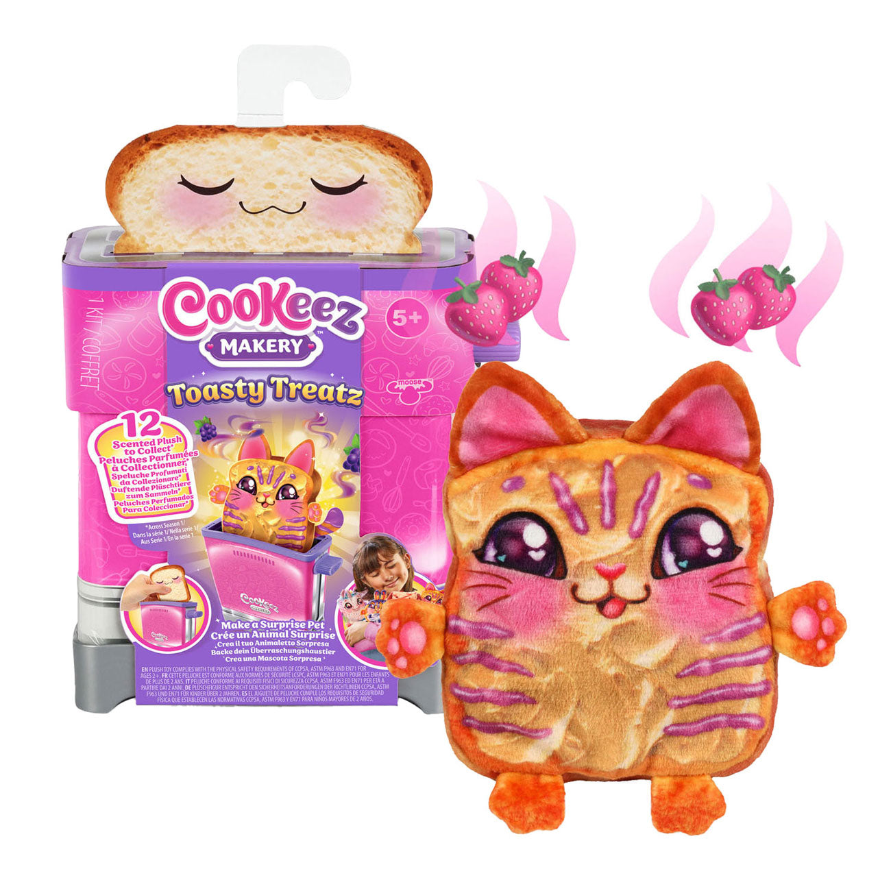 Moose Toys Cookeez Makery Toasty Treatz