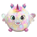 Moose Toys Biggies aufblasbares Einhorn-Regenbogen-Kuscheltier