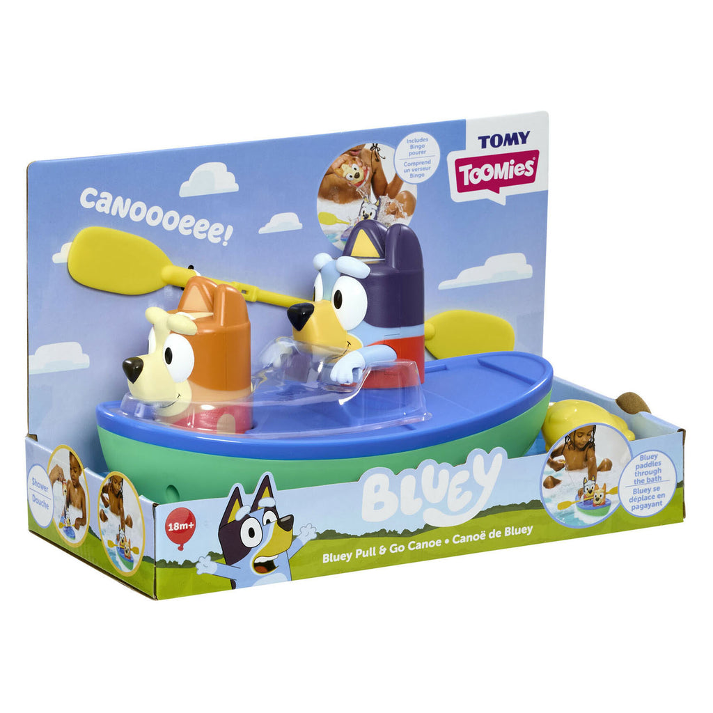Tomy bluey trekken en gaan boot