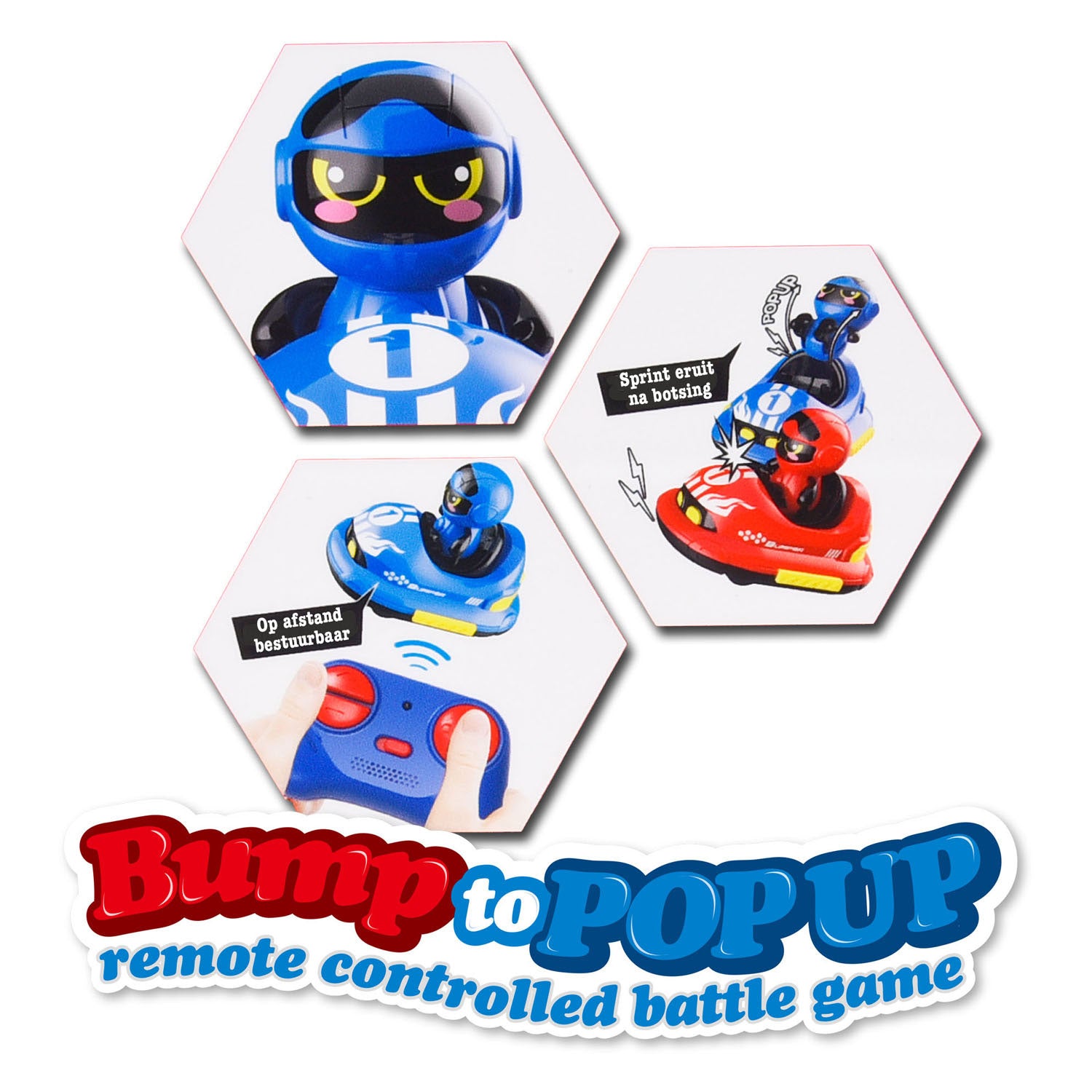 Gear2play bestuurbare rc battle bumper botsauto's