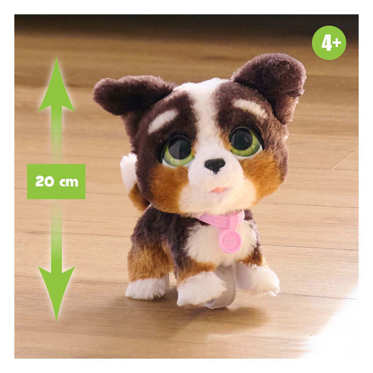 Spectron Furreal Walk-a-Lots Bernedoodle interaktives Tier