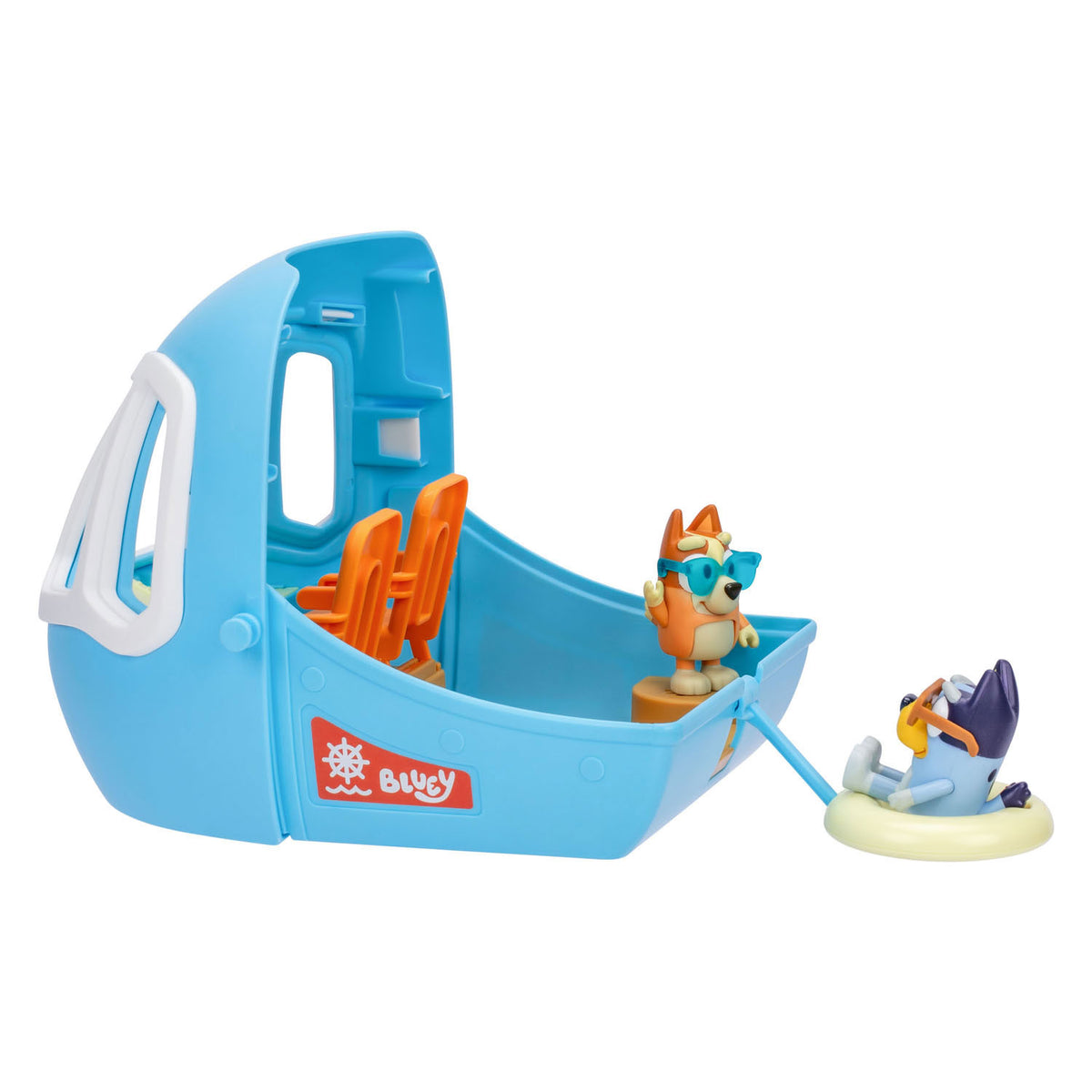 Moose Toys Bluey 3-in-1 Flugzeug mit 2 Figuren