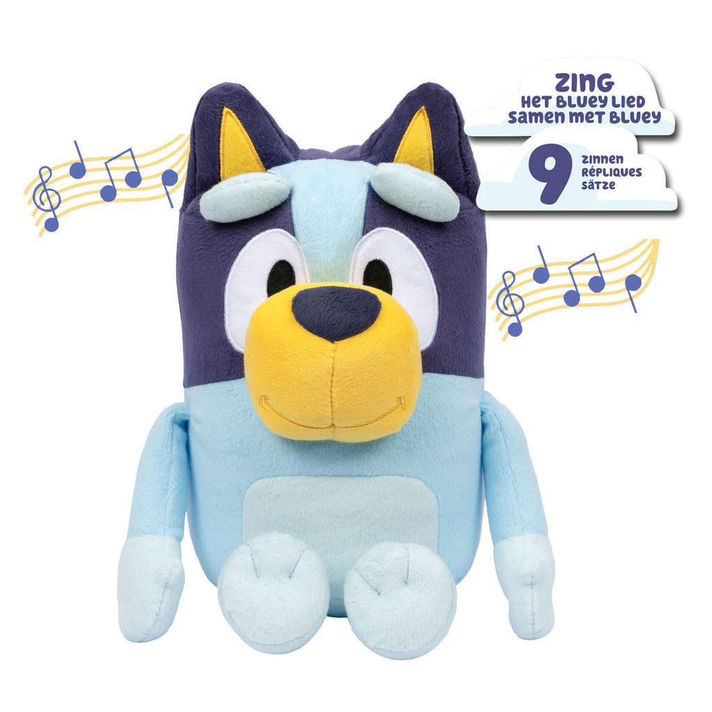 Moose Toys Sprechendes Bluey interaktives Plüschtier