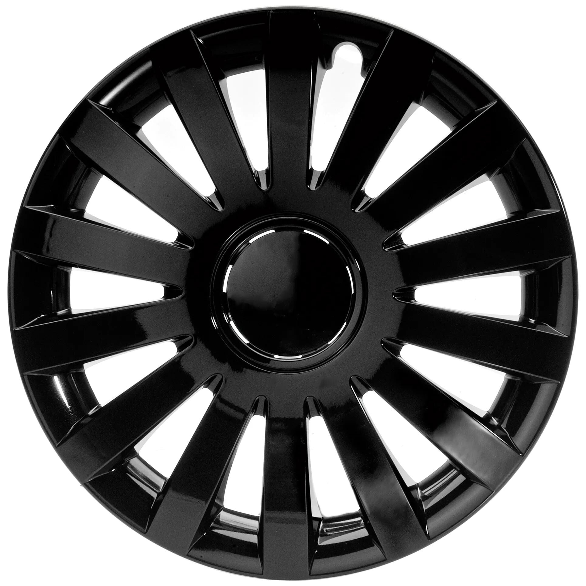 Albrecht radzierblende wind black plus wheel cover wind s 17 set of 4 ml plus