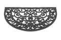 Hq deurmat antiek halfrond rubber 40x60cm