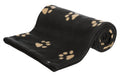 Trixie Barney Fleece-Hundedecke schwarz beige Arsch