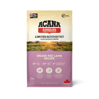 Acana Singles Grasgefüttertes Lamm-Hunde