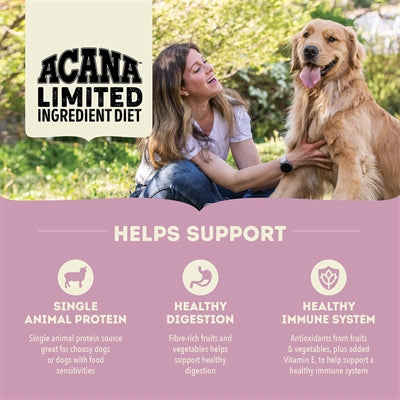 Acana Singles Grasgefüttertes Lamm-Hunde