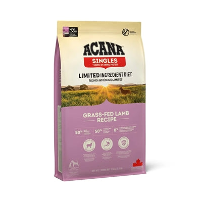 Acana Singles Grasgefüttertes Lamm-Hunde