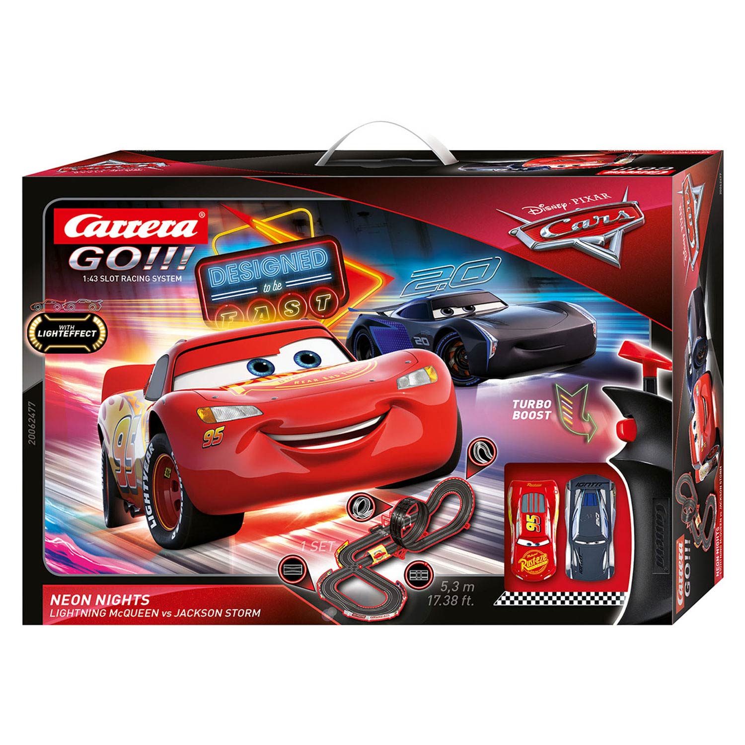 Carrera go!!! racebaan - cars neon nights