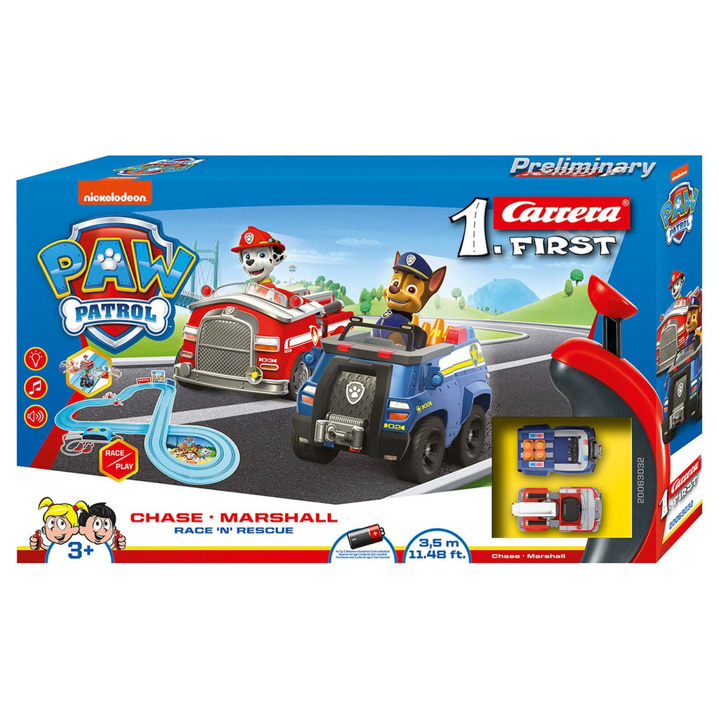 Carrera erste Rennstrecke - Paw Patrol „Rennrettung“