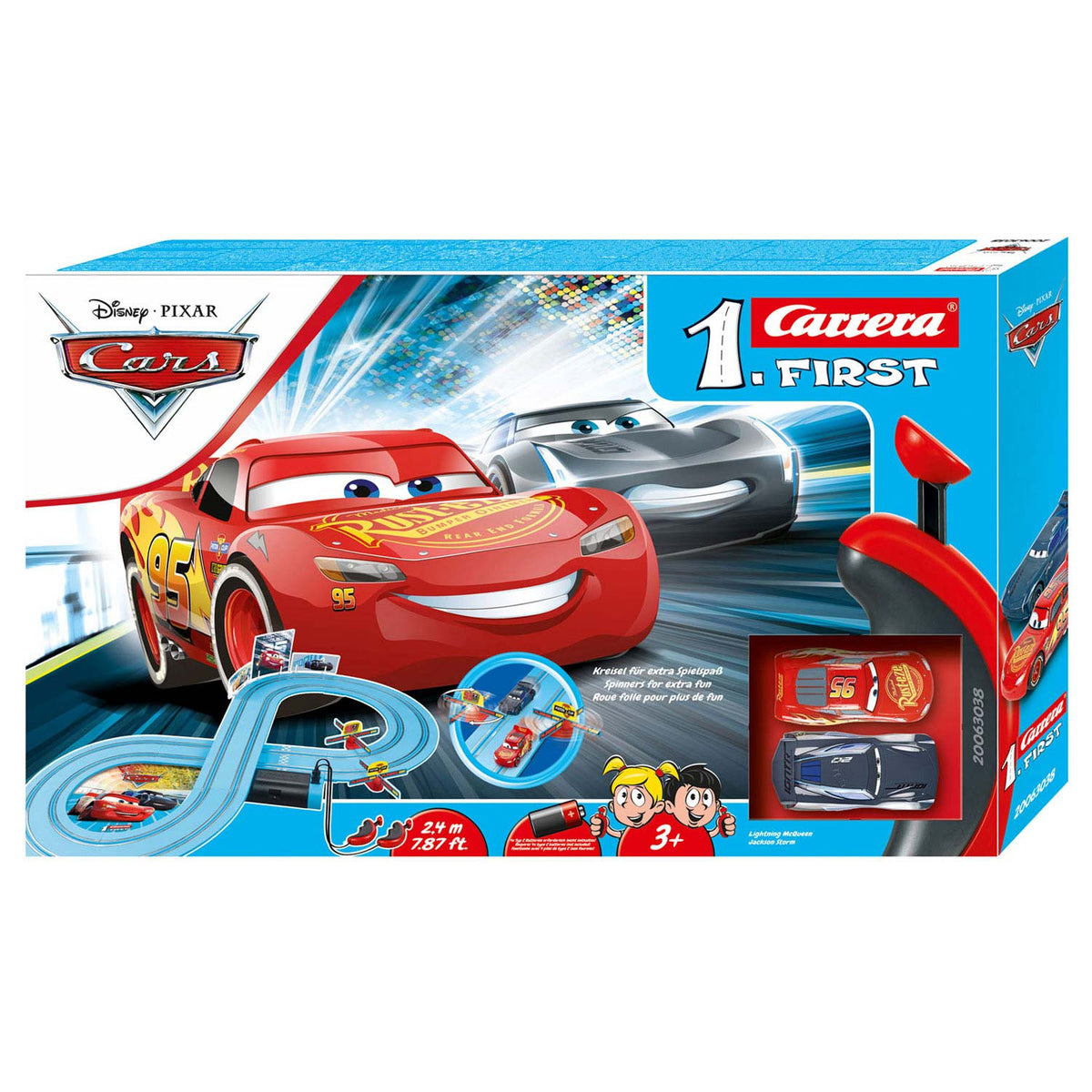 Carrera first racebaan - cars power duel