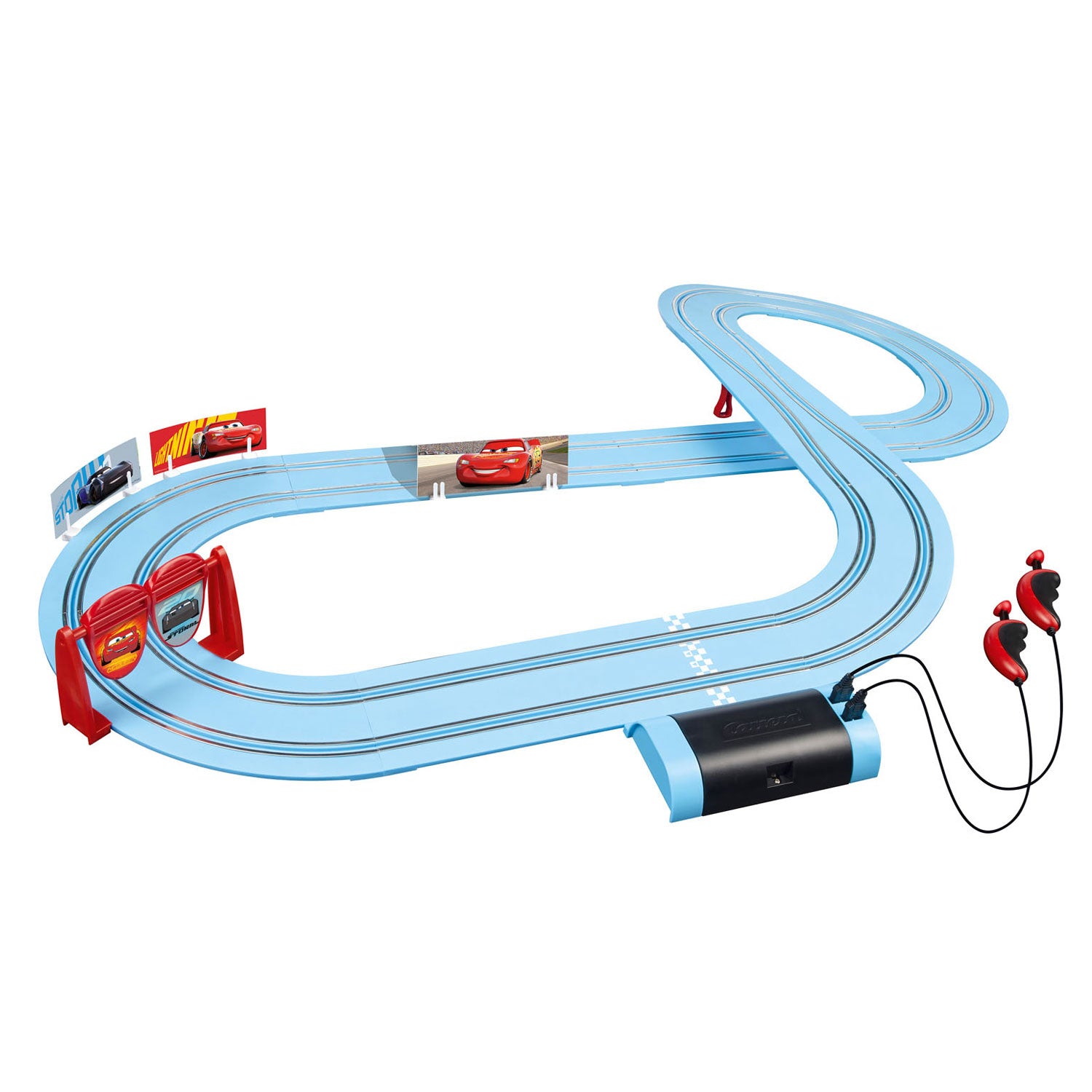 Carrera first disney cars racebaan 290 cm + 2 auto #039;s