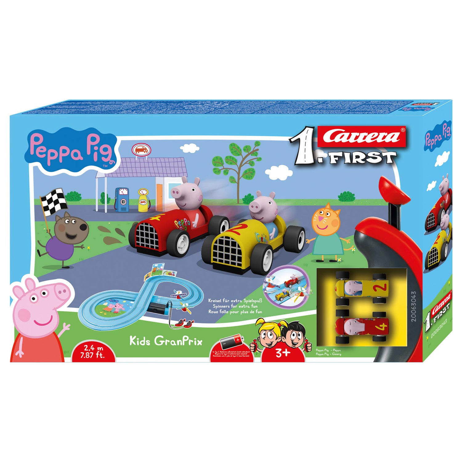 Carreras erste Rennstrecke - Peppa Pig