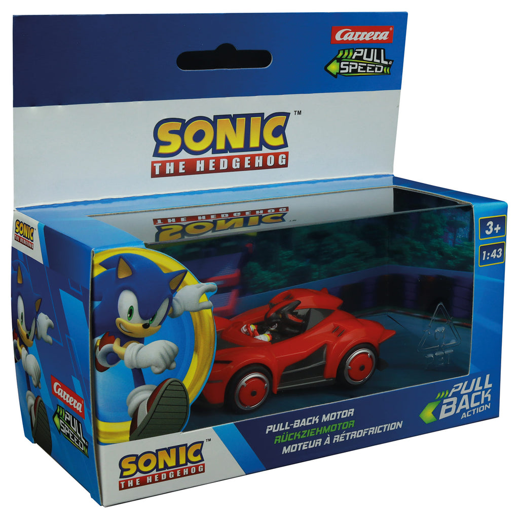 Carrera Pull Back Car Team Sonic Racing - Shadow Dark Reaper