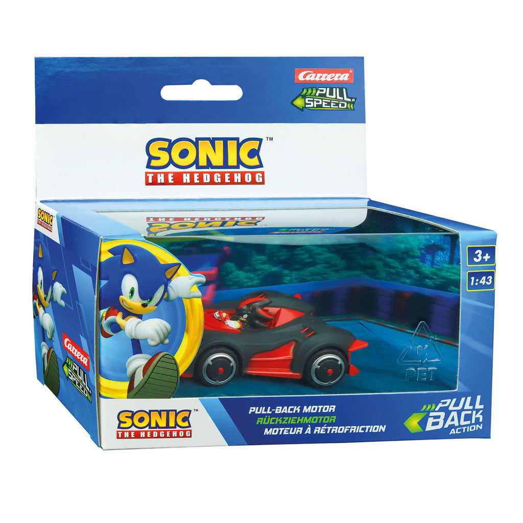 Carrera Pull Back Car Team Sonic Racing - Shadow Dark Reaper
