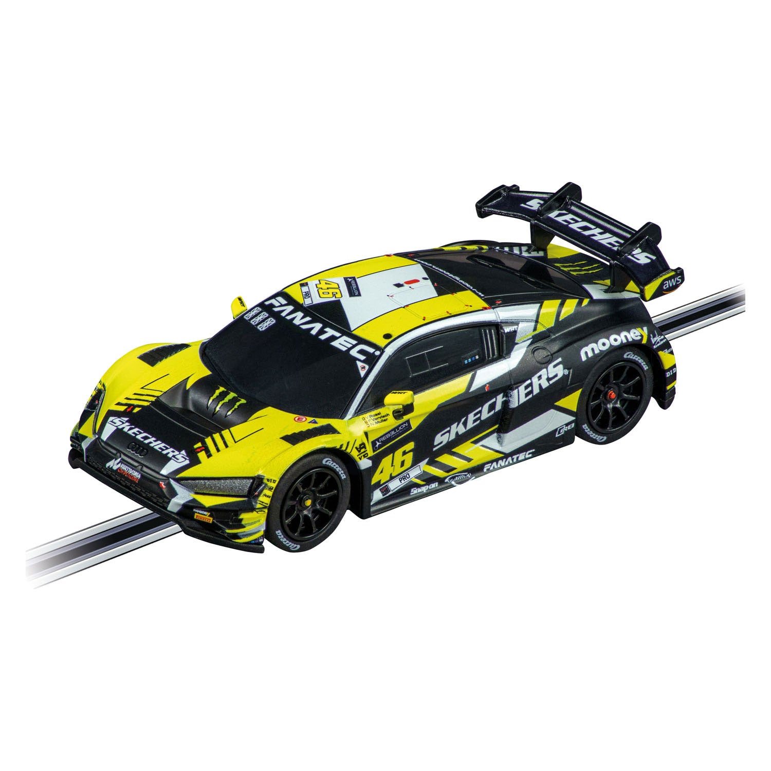 Carrera go!!! raceauto - audi r8 valentino rossi