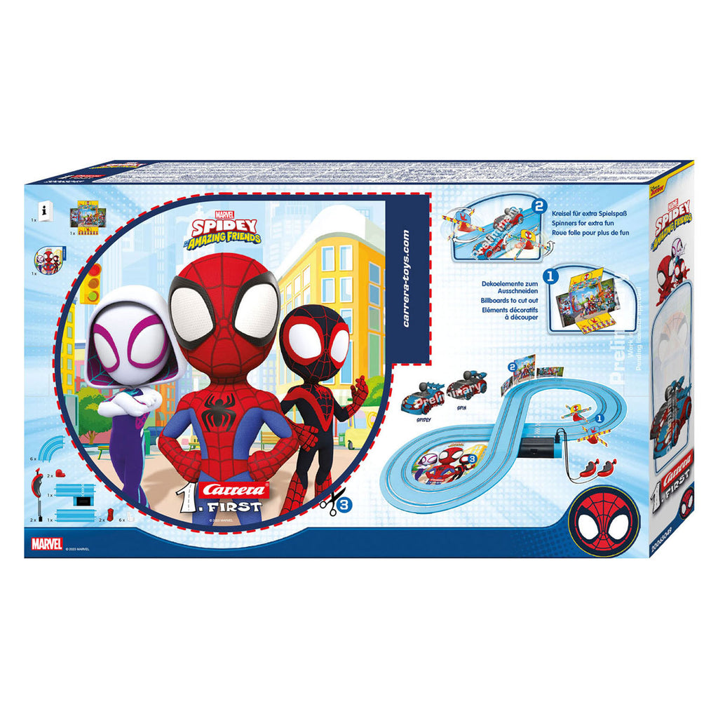 Carrera first spidey - it's spidey time! racebaan