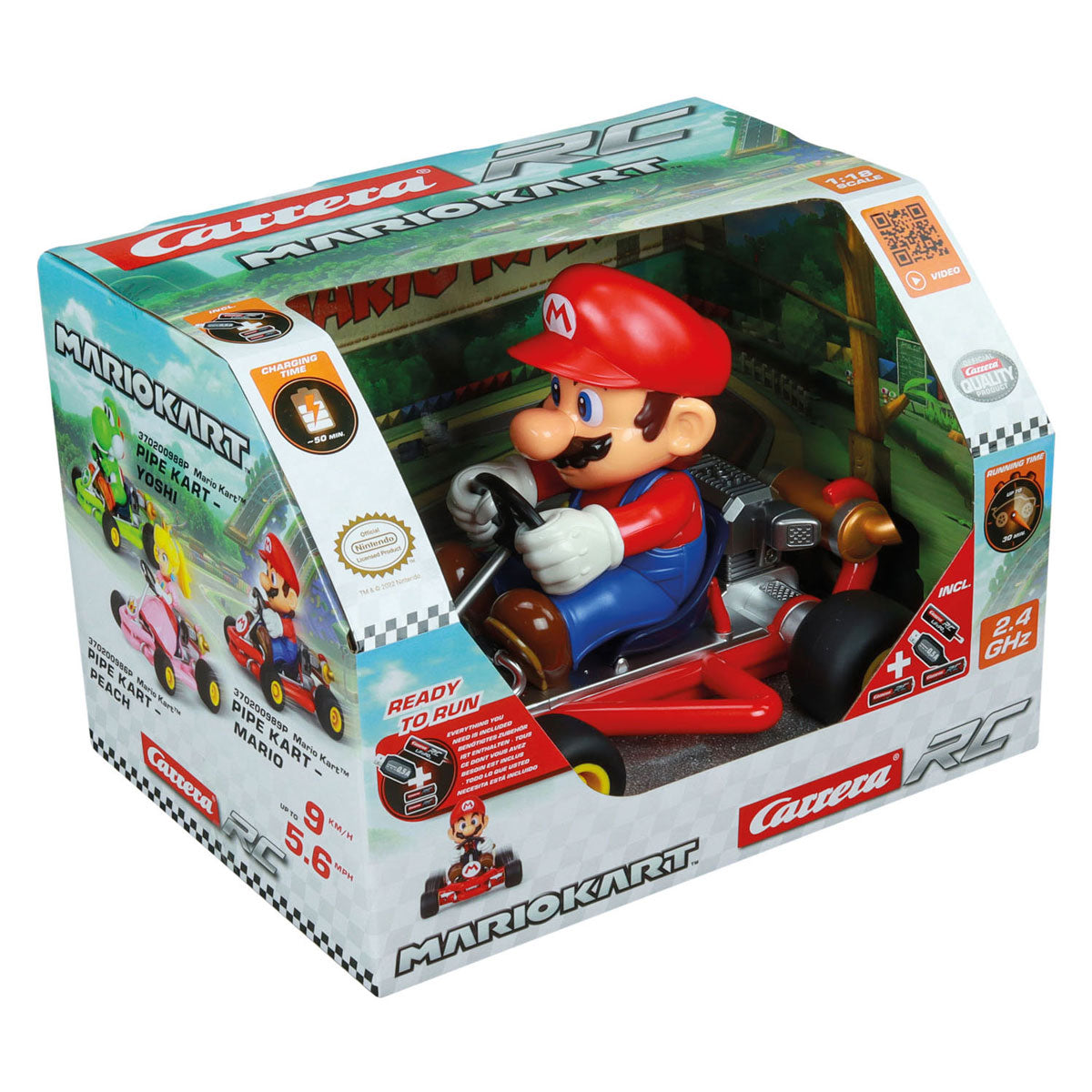 Carrera RC Super Mario Pipe Kart Mario ferngesteuertes Auto