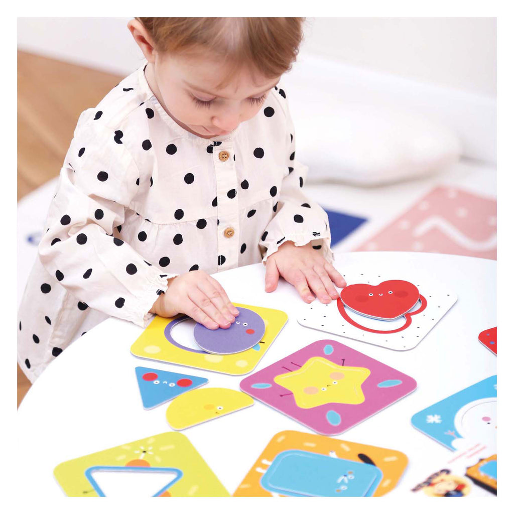 Banana Panda - Puzzle für unterwegs: Formen entdecken - 16 Teile.