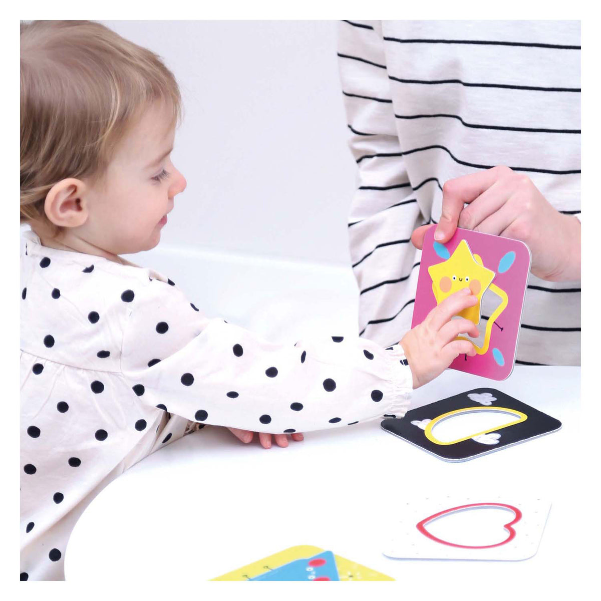 Banana Panda - Puzzle für unterwegs: Formen entdecken - 16 Teile.