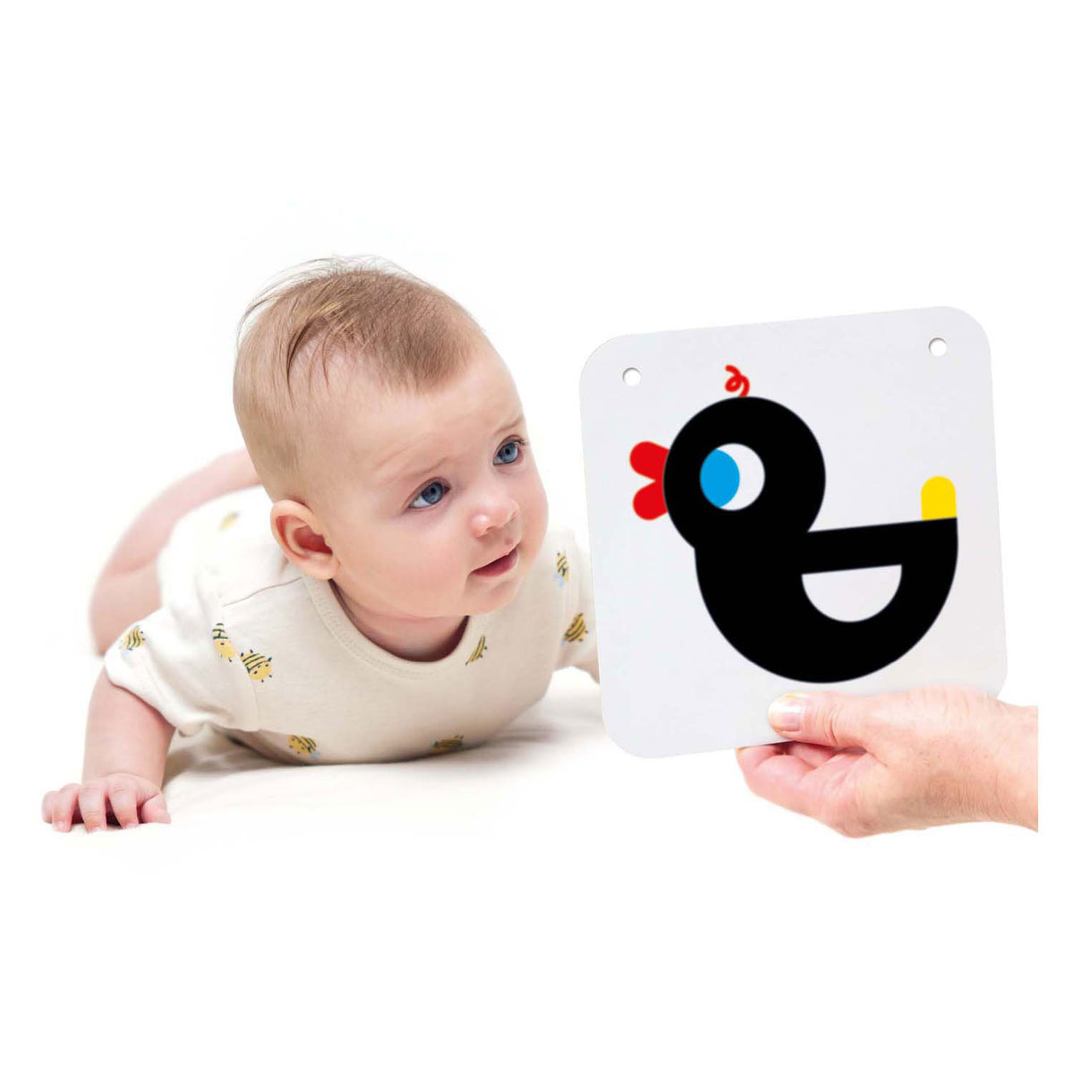 Banana Panda - kontrastreiche Babykarten 0m+ 3m+ - 24 Stück.