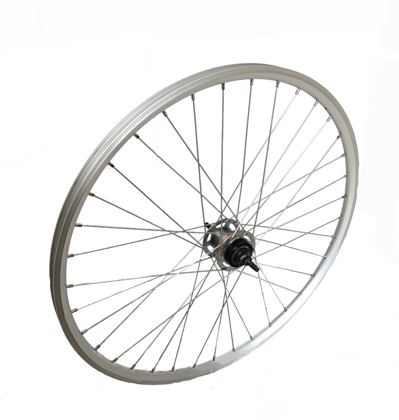 Hinterrad 28 x 1 3 8 Nexus 3 (für Rollerbrakes) silber